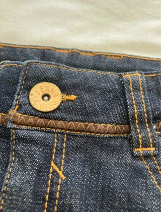 Falda vaquera Zara azul