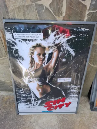 Póster Película Sin City Jessica Alba