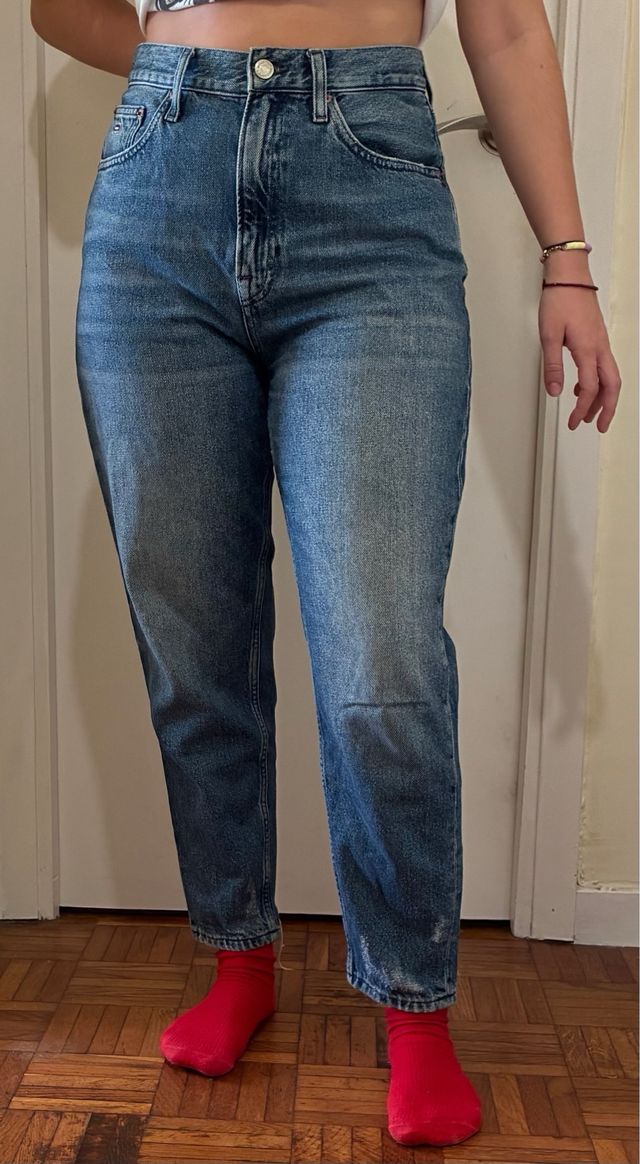 Pantalón vaquero Tommy Jeans High Rise Tapered