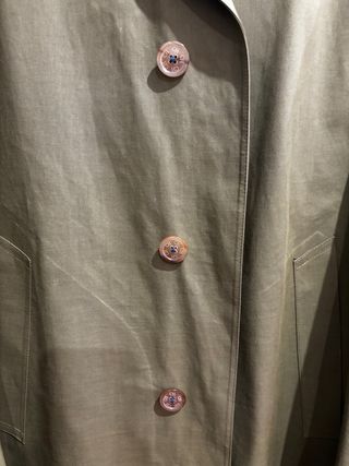 Gabardina Caballero Carolina Herrera Verde