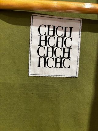 Gabardina Caballero Carolina Herrera Verde