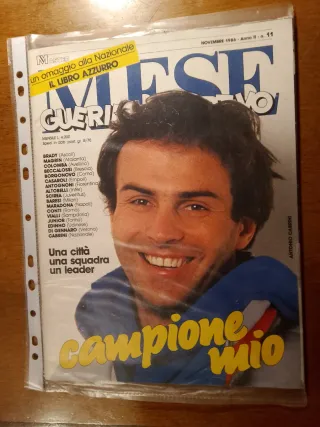 Rivista Guerin Sportivo - Novembre 1986