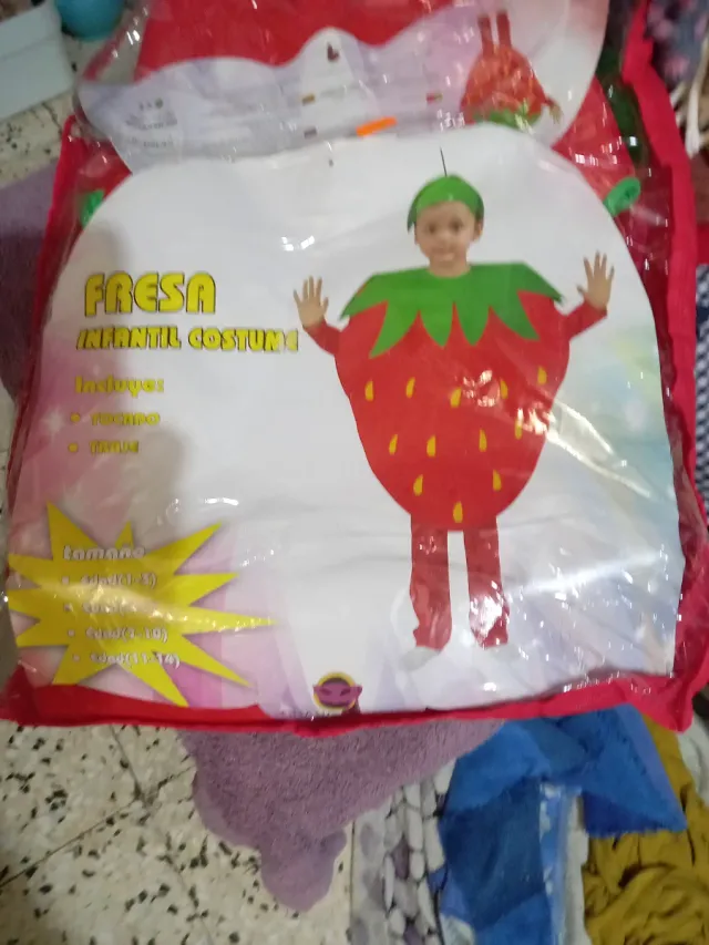Disfraz Fresa Infantil
