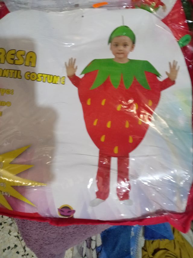 Disfraz Fresa Infantil