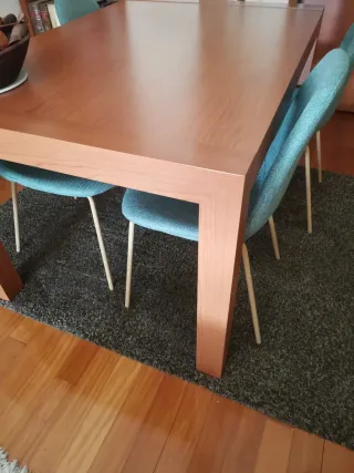 Mueble salón cerezo y mesa comedor