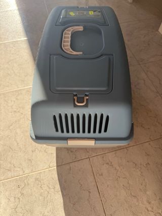 Transportín Perro/Gato Azul y Gris