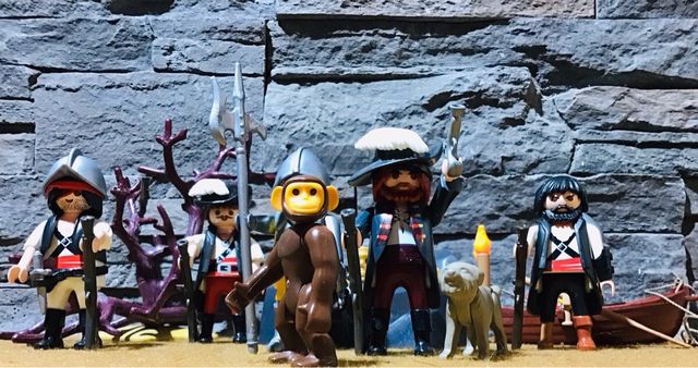 Playmobil lote caballeros conquistadores españoles