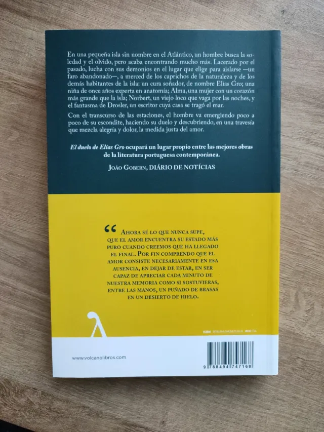 EL DUELO DE ELÍAS GRO.