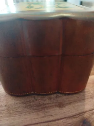 Cofre cuero vintage 3 barajas