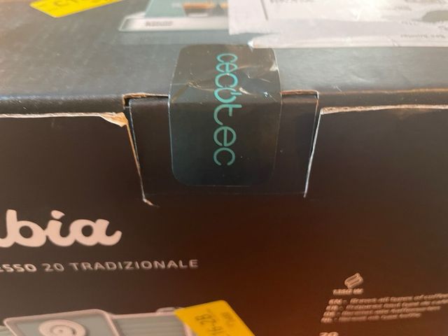 CAFETERA CECOTEC SIN ABRIR CUMBIA POWER EXPRESO 20