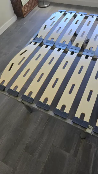 Somier reforzado lamas anchas 6 patas