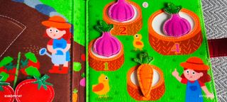 Libro sensoriale Montessori