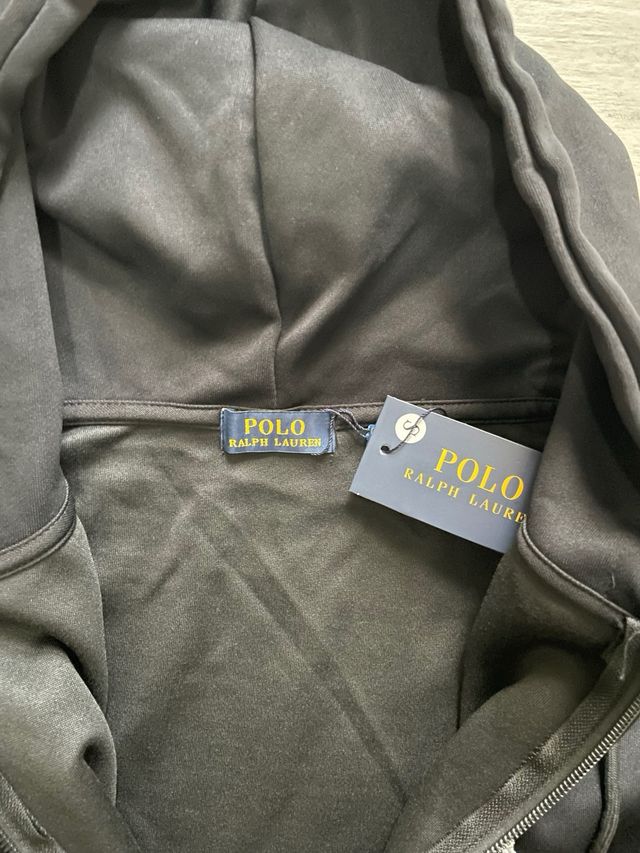Felpa Polo Ralph Lauren Nera Zip