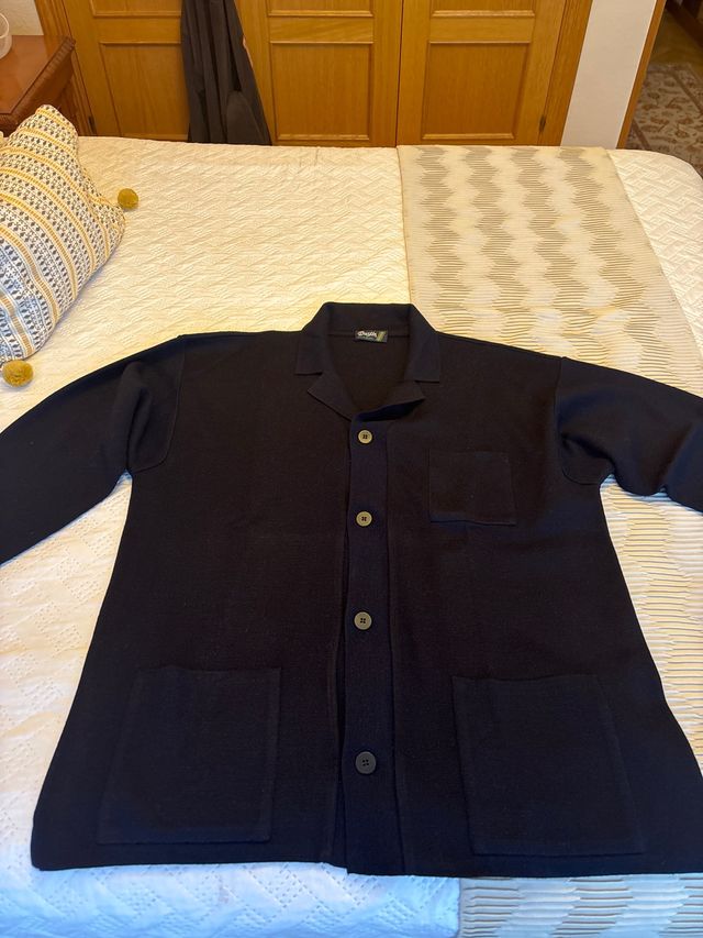 Chaqueta de punto Dustin Negra