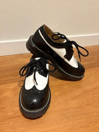 Zapatos Grinders Bertrum B&W