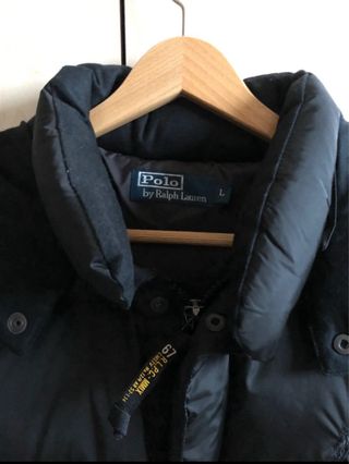 Chaqueta plumífero Ralph Lauren Negra Talla L