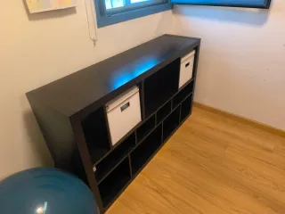 Estantería IKEA Negra