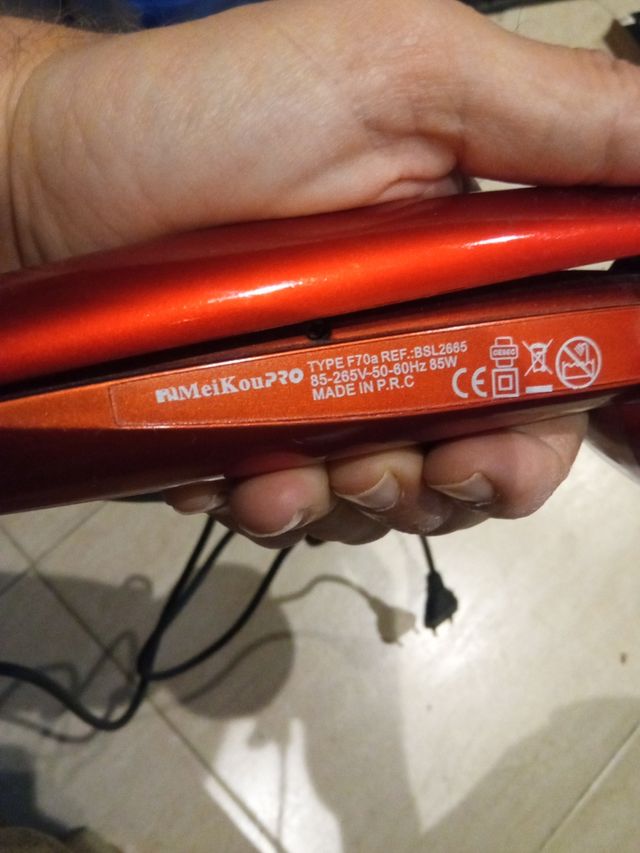 Rizador Profesional Babyliss Pro Rojo