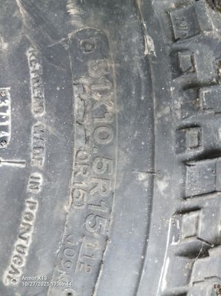 Llantas  31x10.5R15 109Q