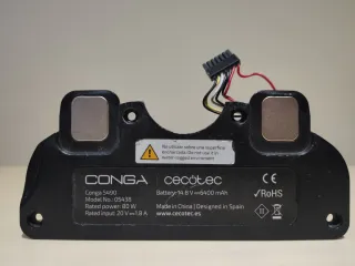 Batería original Conga 5490 Cecotec 14.8V 6400mAh