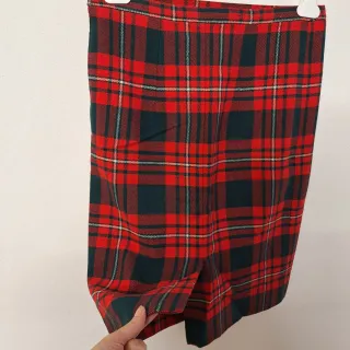 Gonna scozzese sartoriale