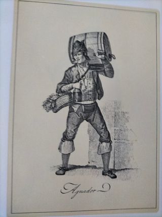 Láminas Trajes de Madrid Antiguos