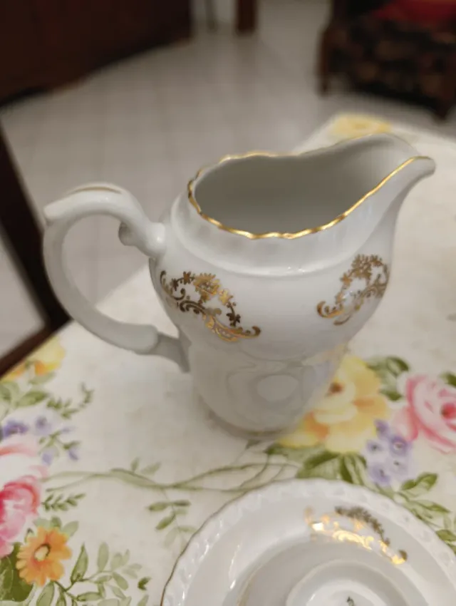 Servizio tazzine caffè vintage porcellana