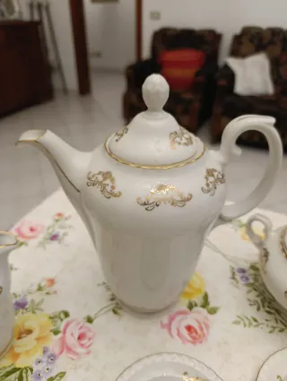 Servizio tazzine caffè vintage porcellana