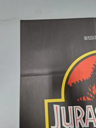 Cartel Original Jurassic Park 1992 (Español)