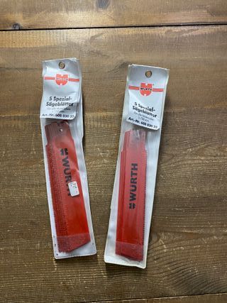 Blíster Wurth 5 Sierras Sable 150mm