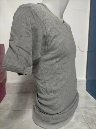 Camiseta Texdia Gris Algodón Talla L