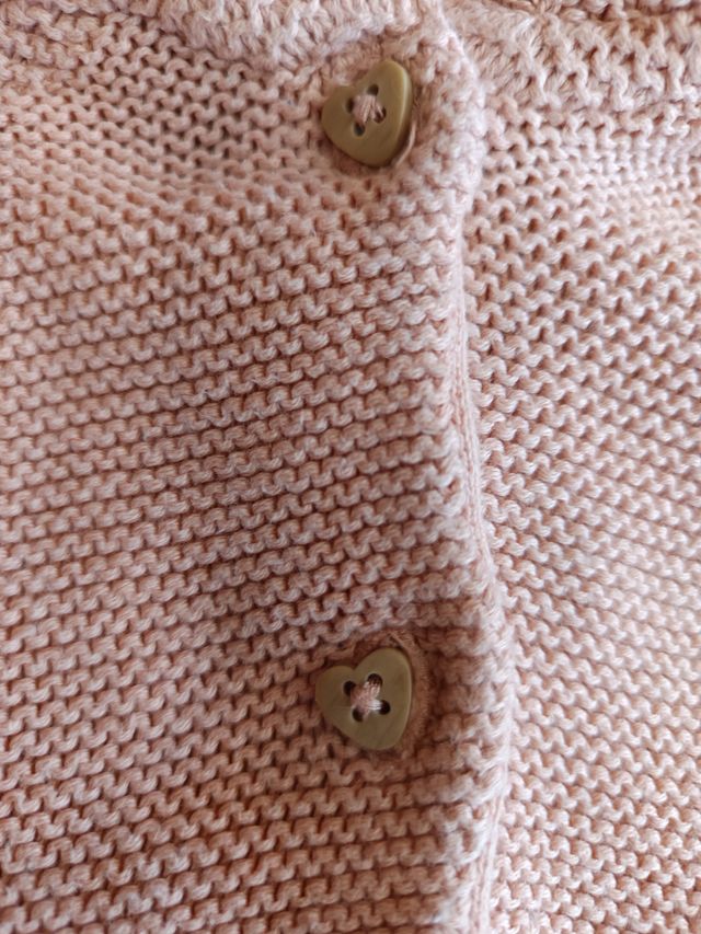 Chaqueta punto bebe 2/6 meses