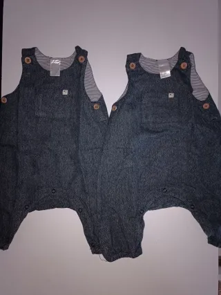 Buzos gemelos/mellizos 1-2 meses