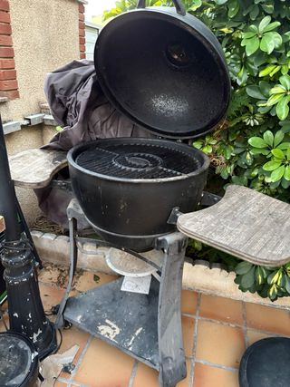 Griglia per affumicatura nera/grigia