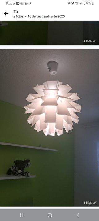 Lámpara de techo Ikea