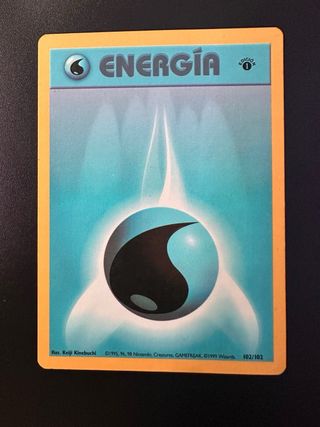 Cartas Pokémon Energía 1ª Edición