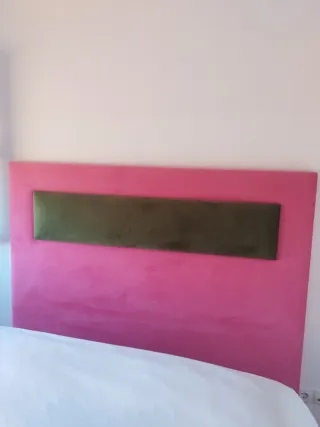 Cabecero terciopelo cama 150cm