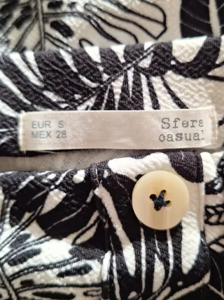 Falda midi floral T:36