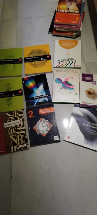 Libros de texto bachillerato 1°y 2°