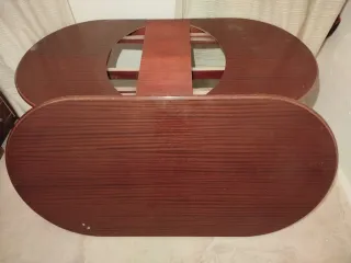 Mesa comedor extensible madera