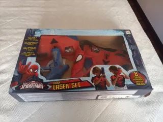Set Láser Spiderman Mega