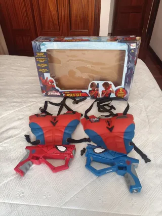 Set Láser Spiderman Mega