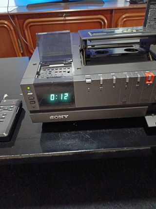 Sony Betamax C7E Vintage Años 80