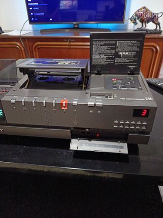 Sony Betamax C7E Vintage Años 80