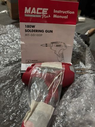 Pistola Soldadora MACE 180W MT-SG180P
