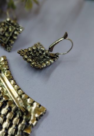 Bigiotteria Vintage Anni '70 - Orecchini e Spilla