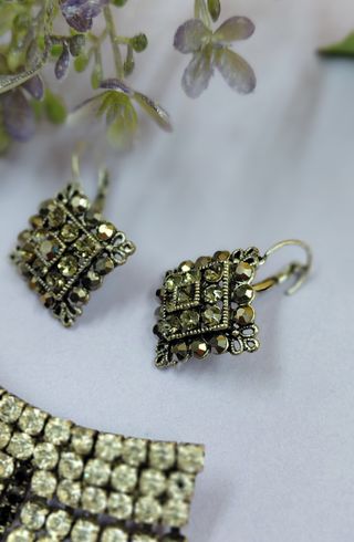 Bigiotteria Vintage Anni '70 - Orecchini e Spilla