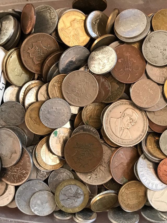 Lote 7kg Monedas Nicolás