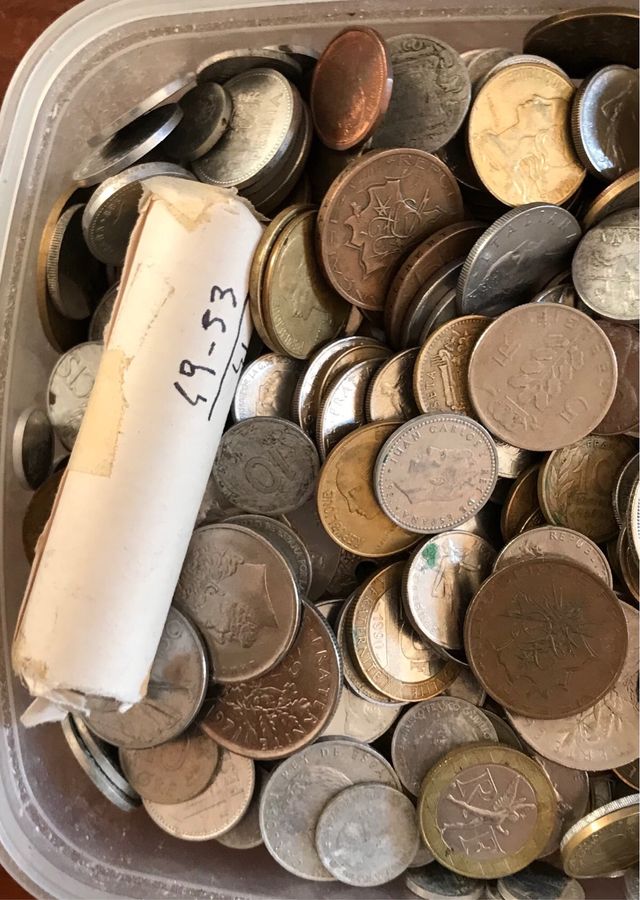 Lote 7kg Monedas Nicolás