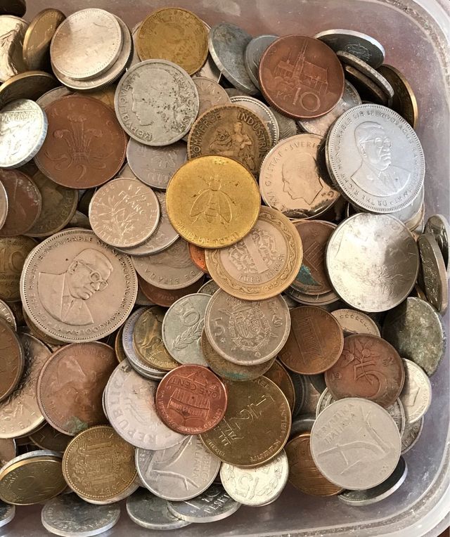 Lote 7kg Monedas Nicolás